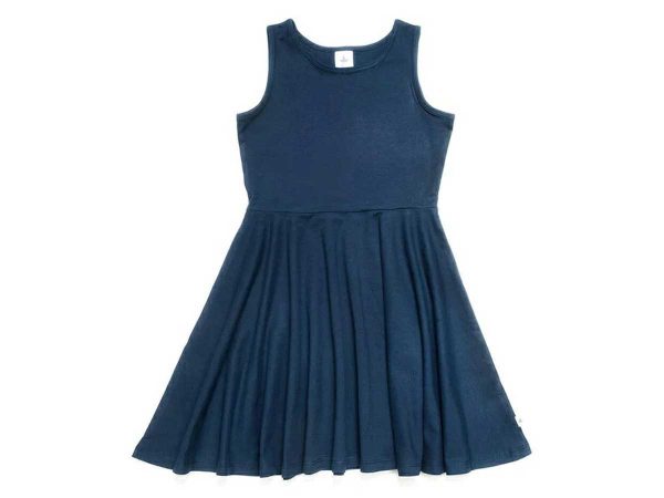 Leela Jersey Kleid blau