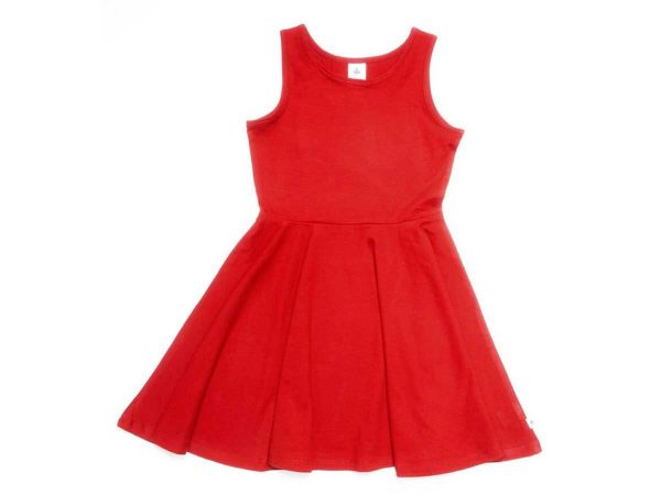 Leela Jersey Kleid rot