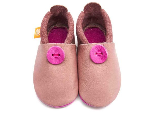 Orangenkinder Amigo Lederschuhe lila