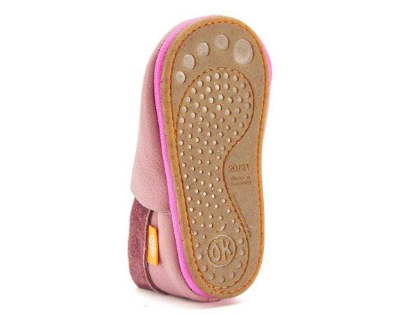 Orangenkinder Amigo Lederschuhe lila