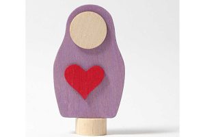 Grimms Steckfigur Herz Matroschka