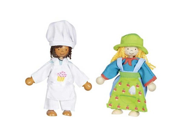 Goki Biegepuppen Fynja und Fabio