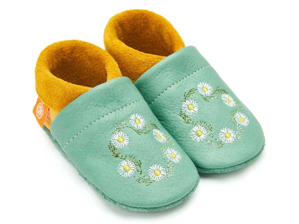 Orangenkinder Lederschuhe Bella das Gänseblümchen