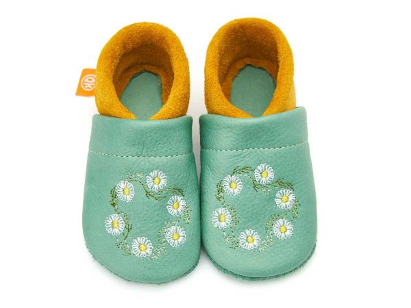 Orangenkinder Lederschuhe Bella das Gänseblümchen