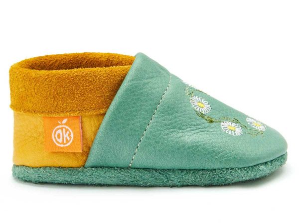 Orangenkinder Lederschuhe Bella das Gänseblümchen