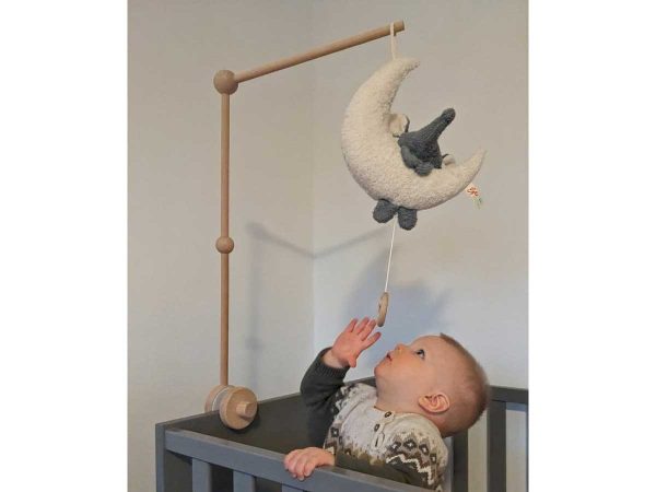 Efie Spieluhr Elefant auf Mond