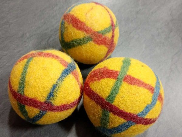 Filges Filzball groß mit Schelle