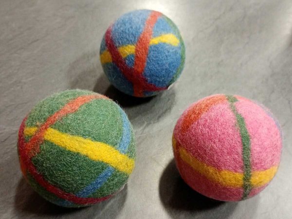 Filges Filzball groß mit Schelle