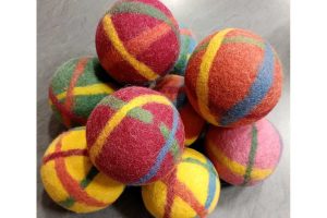 Filges Filzball groß mit Schelle