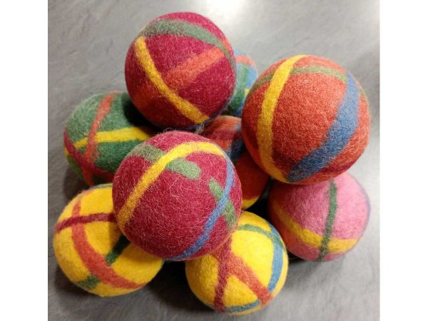 Filges Filzball groß mit Schelle