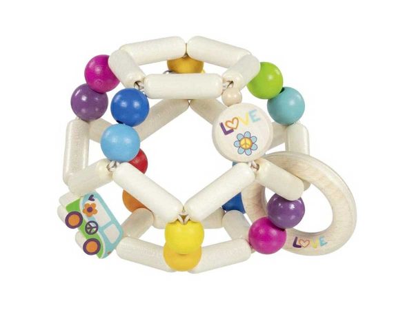 GOKI Greifling Elastik Regenbogenball VAN