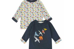 Sense Organics FELIX Wendeshirt Vögel