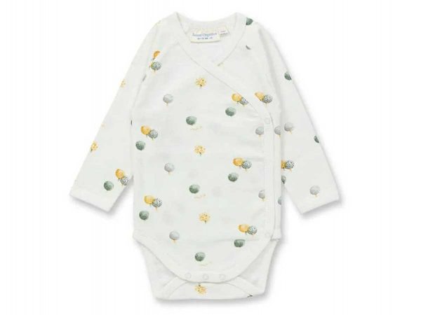 Sense Organics YGON Wickelbody langarm Bäume