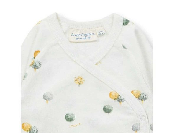 Sense Organics YGON Wickelbody langarm Bäume