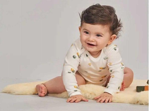 Sense Organics YVON Baby Body langarm