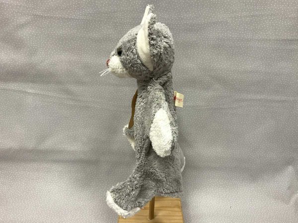 Kallisto Handpuppe Katze grau