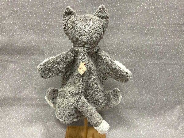 Kallisto Handpuppe Katze grau