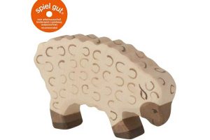 HOLZTIGER Schaf grasend