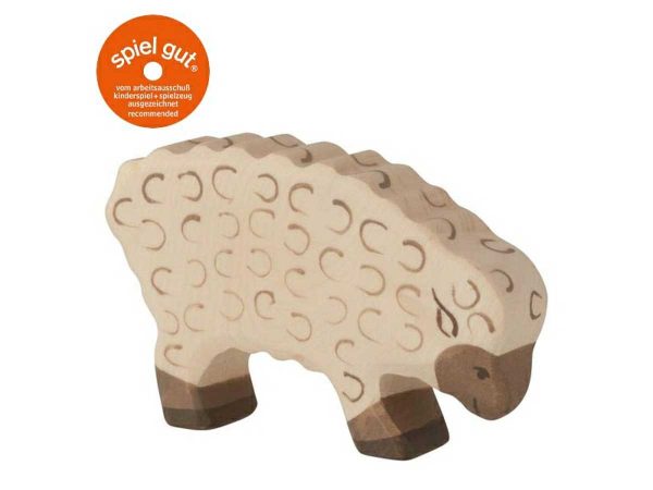 HOLZTIGER Schaf grasend