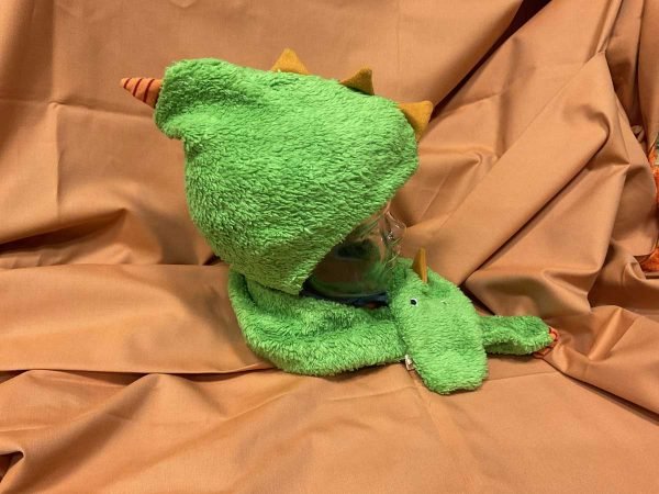 Babs Mommertz Mütze Drache hellgrün