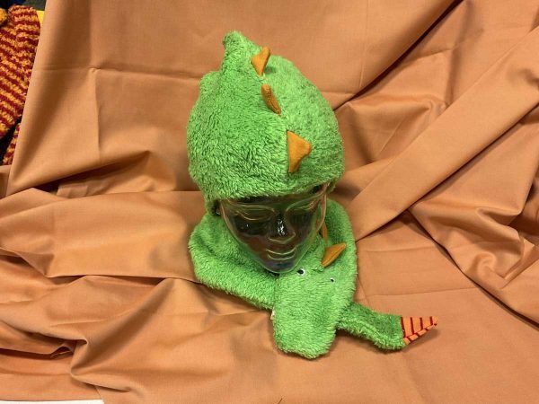 Babs Mommertz Mütze Drache hellgrün