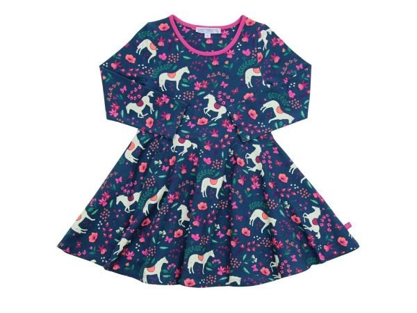 Enfant Terrible Drehkleid Pferdedruck