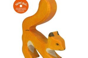 HOLZTIGER Eichhörnchen orange