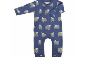 PIGEON Kimono romper Baby Overall sheep