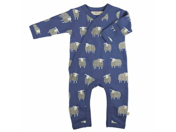 PIGEON Kimono romper Baby Overall sheep