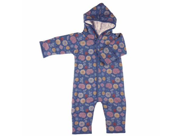 PIGEON Snuggle suit Baby Overall Winterblumen