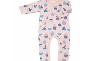 Pigeon Kimono romper Baby Overall pink