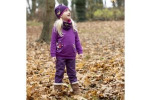 Enfant Terrible Sweatshirt Stehkragen Blumenstickerei