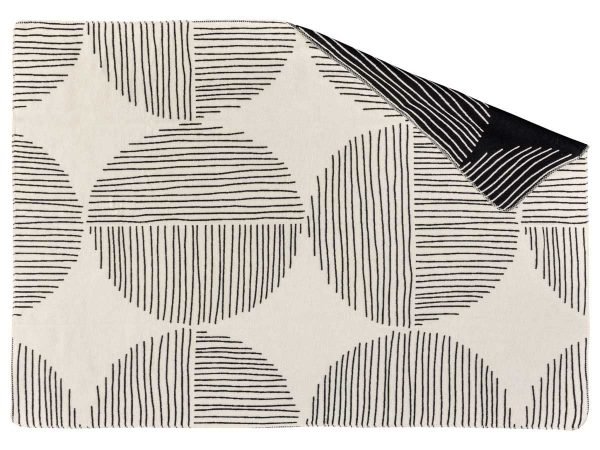 RICHTER Baumwolldecke JONA black