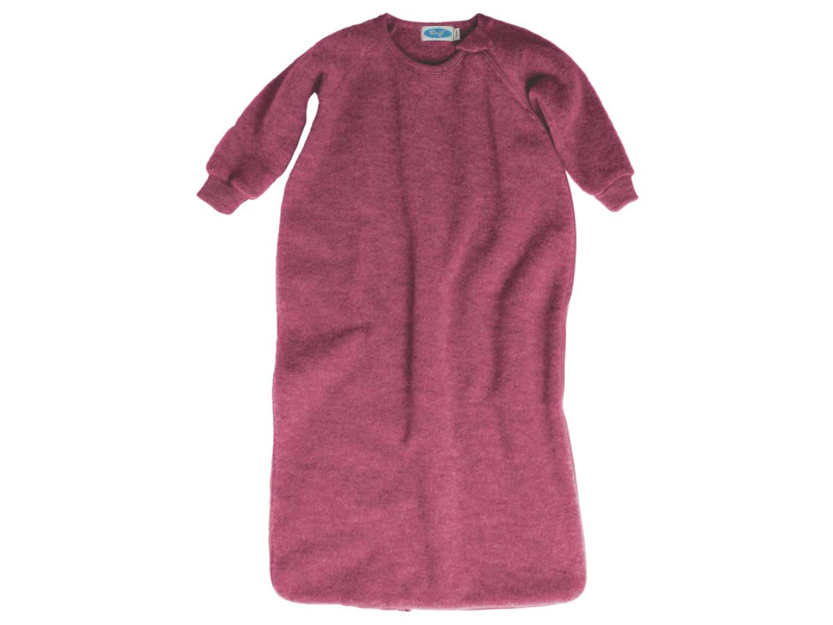 Reiff Strick Wolle Fleece Schlafsack mit Ärmel