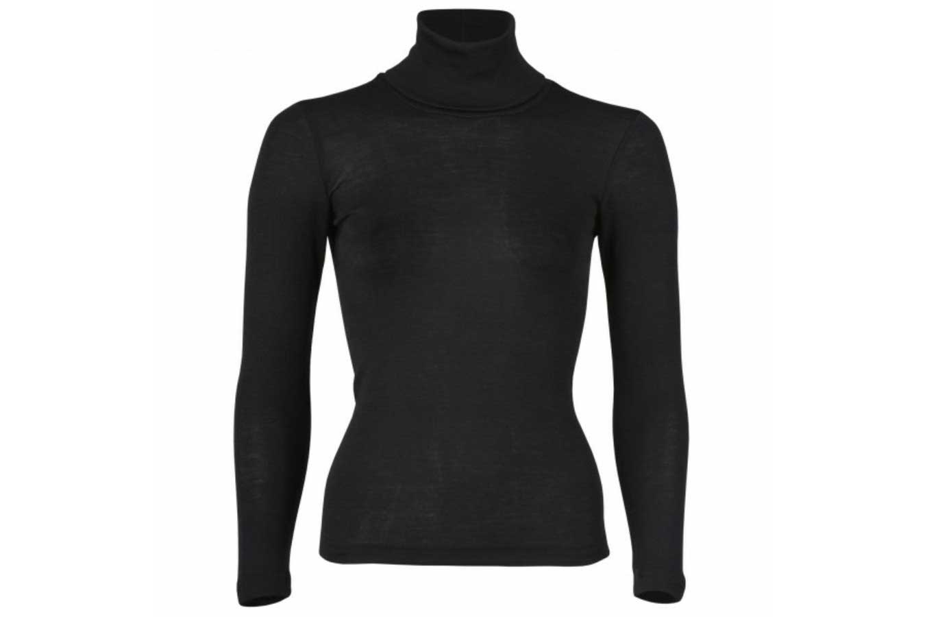 ENGEL Damen Rolli Wolle Seide