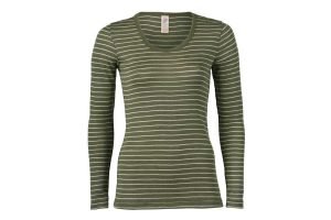 Engel Damen Shirt langarm Wolle Seide