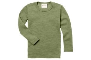 Engel Kinder Shirt langarm Wolle