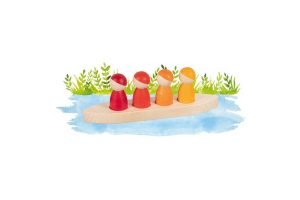 GOKI Figuren im Boot