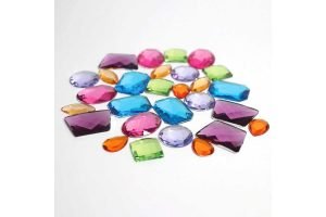 GRIMMS 28 Riesen Glitzersteine