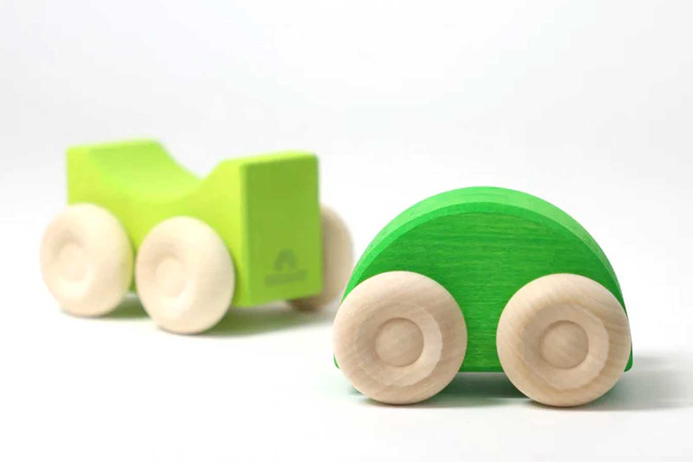 GRIMMS Stapel Autos Grün