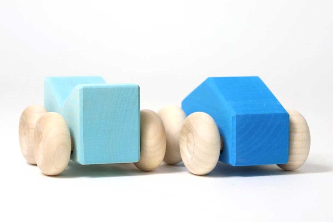 Grimms Stapel Autos Blau