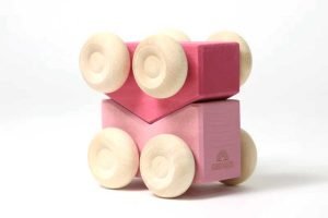 GRIMMS Stapel Autos Rosa