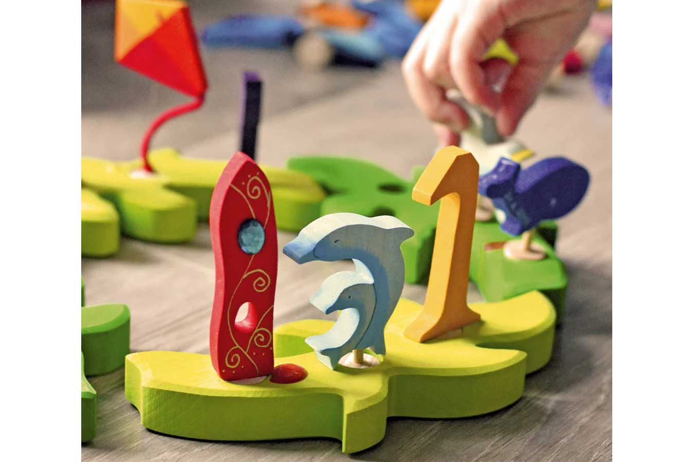 GRIMMS Hellgrüner Zweig