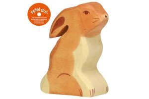 HOLZTIGER Hase sitzend