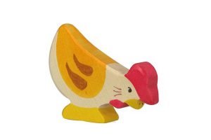 HOLZTIGER Huhn pickend
