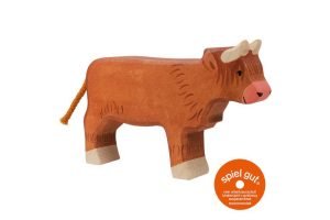 HOLZTIGER Schottisches Hochlandrind stehend