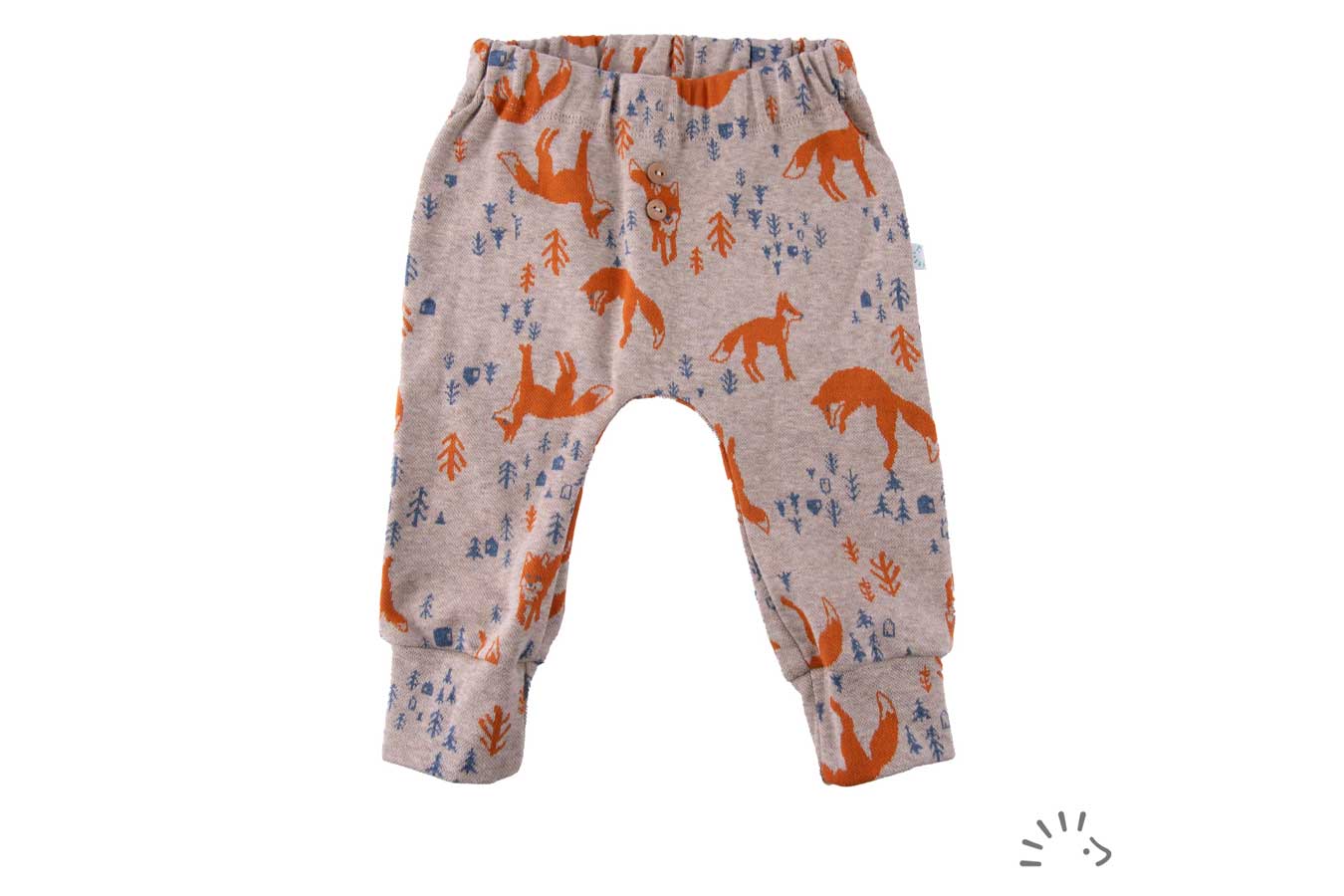 IOBIO Babyhose Fuchs Baumwolle
