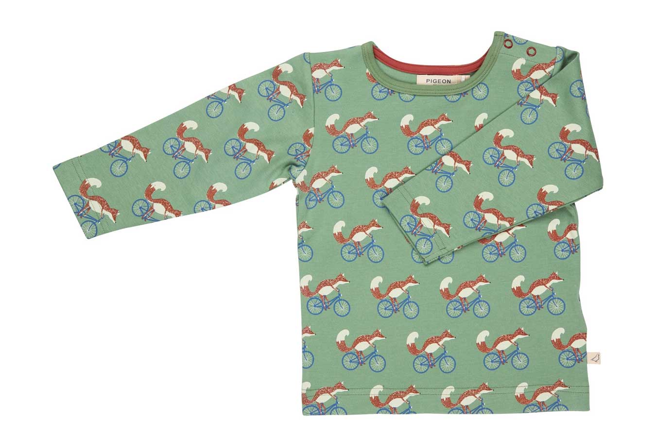 PIGEON Kinder Shirt langarm Fuchs