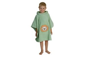 Wörner Badeponche Löwe hellolive