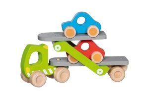 GOKI Autotransporter mit 2 Fahrzeugen